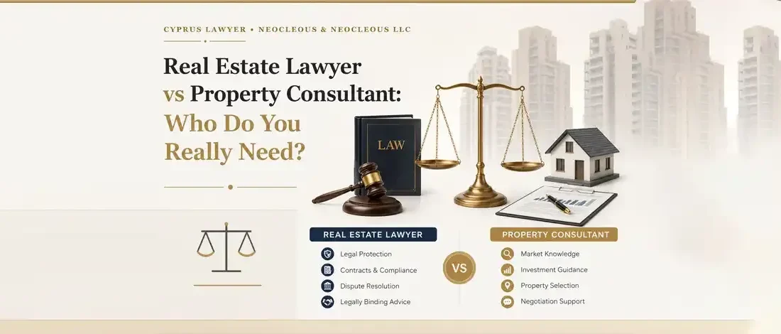 Real Estate Lawyer vs Property Consultant
