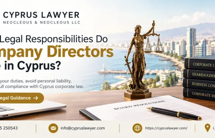 Company director responsibilities in Cyprus