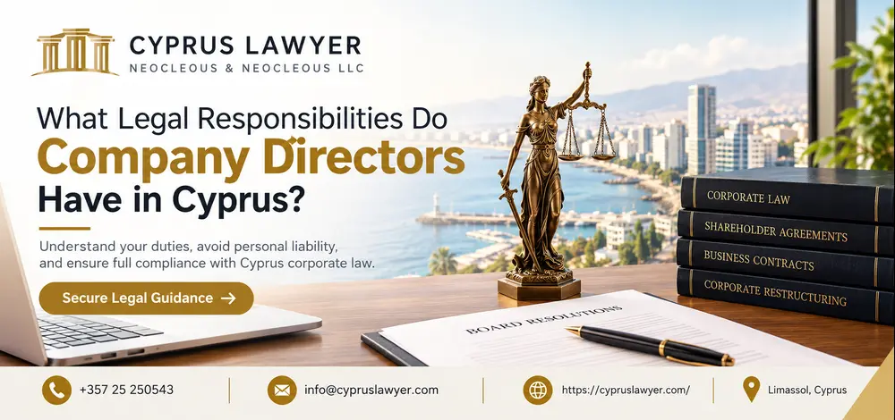 Company director responsibilities in Cyprus