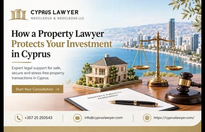 Cyprus Lawyer protecting property investment in Cyprus with legal guidance and property purchase documents